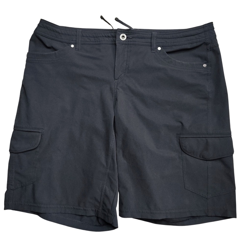 Kuhl Freeflex Cargo Short Womens Size 14 Hiking Outdoor 10" Inseam 6417